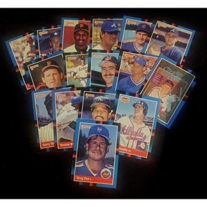 1988 DONRUSS BASEBALL CARDS-LOT 16 NM..MURPHY MVP, URIBE ERR, TEMPLETON ERR +